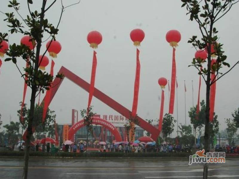 淮安现代国际新城实景图图片