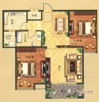 中富锦园2室2厅1卫91.3㎡户型图