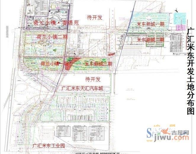 荷兰小镇三期·香缇苑规划图图片