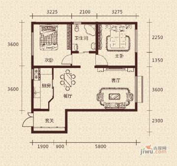 烏魯木齊通嘉東方御景戶型圖-房型圖-平面圖-吉屋網