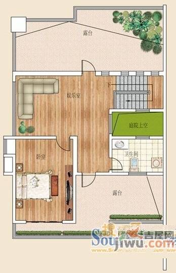 国际新城靓都4室4厅4卫户型图