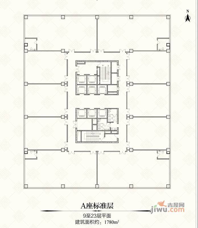 友谊时代广场普通住宅1780㎡户型图