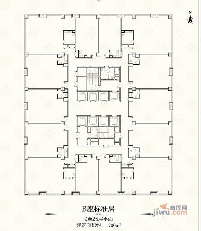 友谊时代广场普通住宅1780㎡户型图