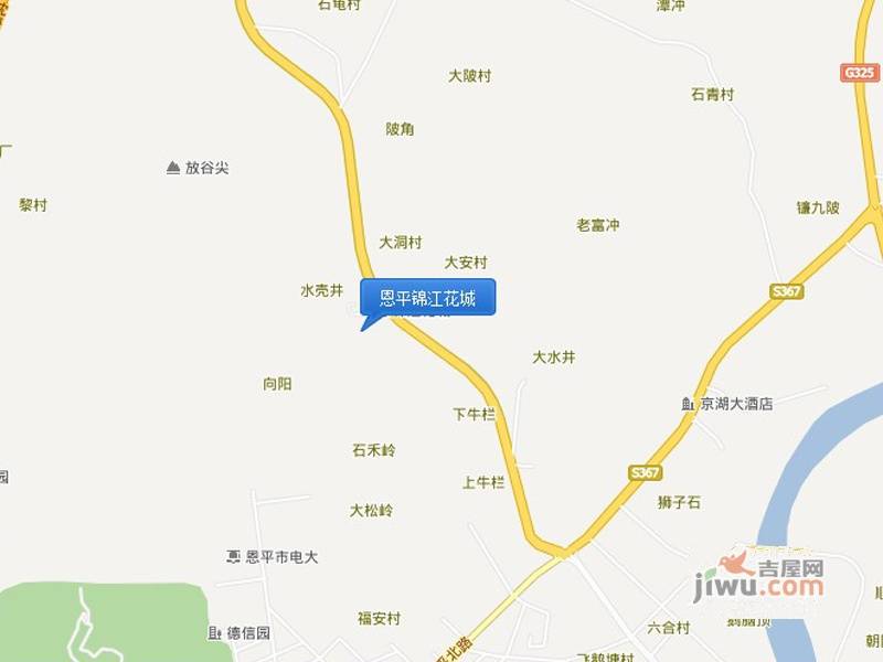 恩平锦江花城位置交通图