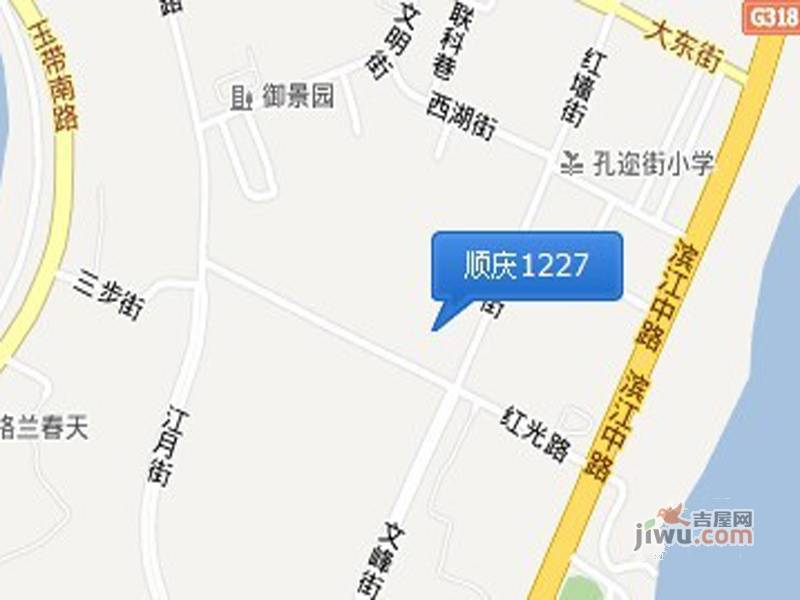 顺庆1227·悦府位置交通图1