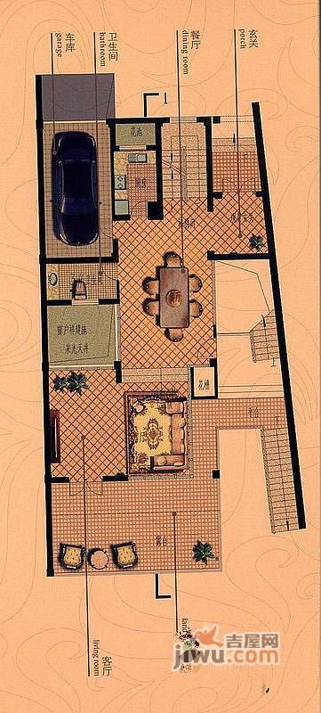 两岸金岭0室3厅8卫610.9㎡户型图