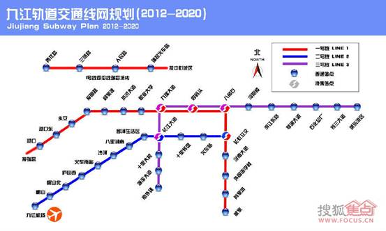 九江市轻轨规划图图片