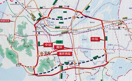 平凉市南环路规划图图片